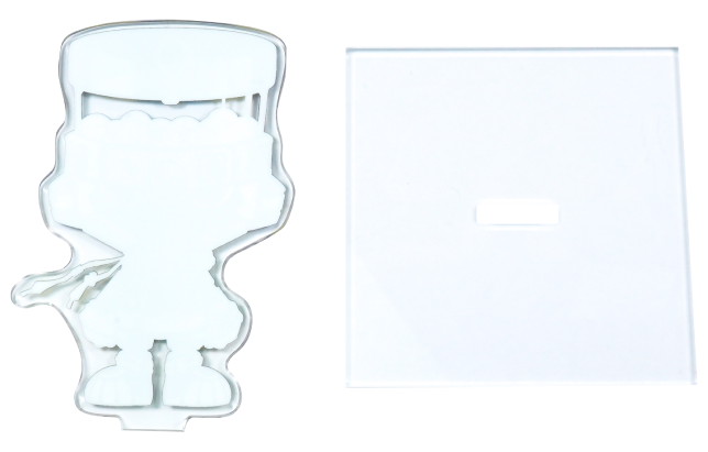 สแตนดี้อะคริลิค เทียบขนาด