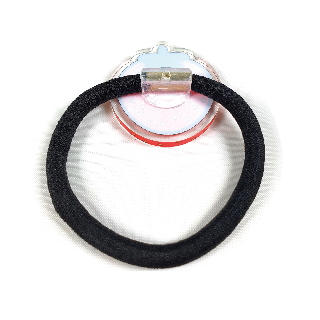 ยางรัดผมสีดำ